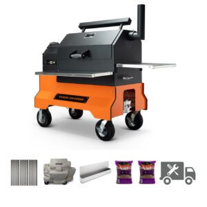 Yoder YS640S Pellet Smoker On Competition Cart Bundle [Vic Only]