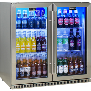 Schmick Stainless Steel Two Door Fridge [$1807 >> Call to Purchase]
