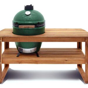 Big Green Egg Acacia Table for Large Egg [$1200 > Call to Purchase]