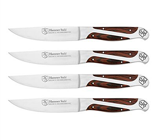 Hammer Stahl 4Pc Robust Steak Knives