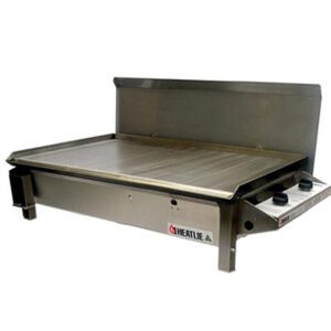 Heatlie 850mm Stainless Steel Built In BBQ With Lid [$2099 >> Call to Purchase]