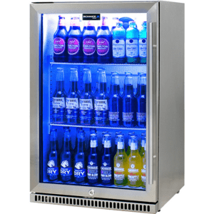 Schmick Stainless Steel Single Door Fridge Left Hand Hinge [$1327 >> Call to Purchase]