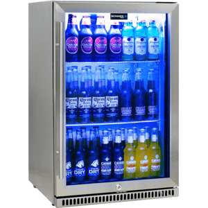Schmick Stainless Steel Single Door Fridge Right Hand Hinge [$1327 >> Call to Purchase]