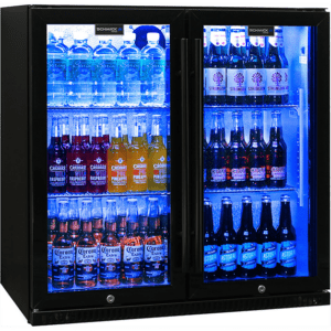 Schmick Black Two Door Fridge [$1707 >> Call to Purchase]