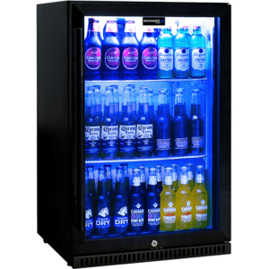 Schmick Black Single Door Fridge Right Hand Hinge [$1227 >> Call to Purchase]