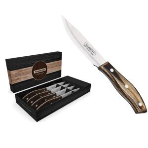 4PC POLYWOOD® RIO GRANDE FULL TANG STEAK KNIFE SET