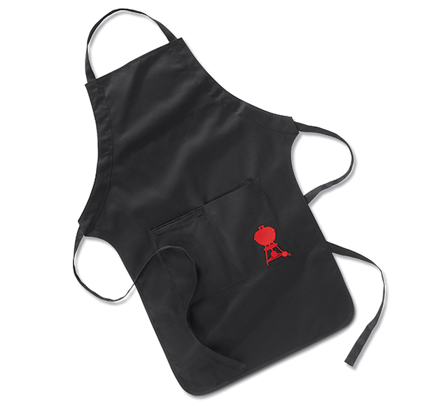 Weber Black and Red Apron