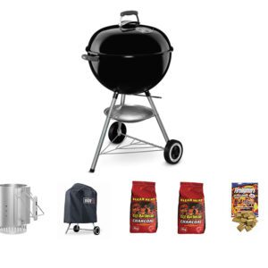 Weber Original Kettle BBQ (Black) Bundle [$540 > Call to Purchase]