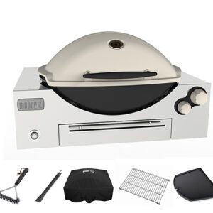 Weber Family Q3600 Built In BBQ NG Bundle [$1790 > Call to Purchase]