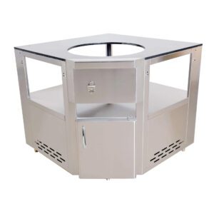 Grandfire Outdoor Kitchen Module – Deluxe Series – Kamado Grill Corner Unit