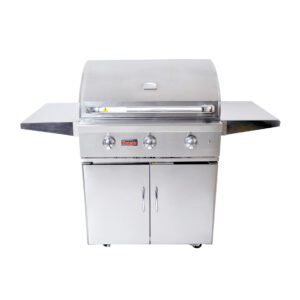 Grandfire Silverline 32" Trolley BBQ
