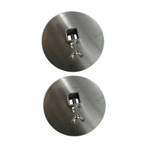 Stainless Steel Gyros Plates 20mm 2 pack