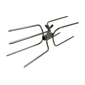 Flaming Coals Double Ended Rotisserie Fork/Prong - 10mm Square