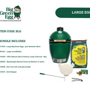 Big Green Egg Large BBQ - Large Built-In Bundle [$2500 > Call to Purchase]