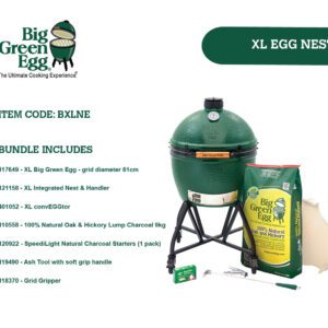 Big Green Egg XL BBQ - XL Integrated Nest Bundle