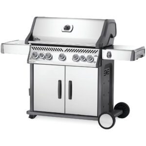 Napoleon Rogue RSE625 RSIB 5 Burner BBQ with Infra Red Sear Rear and Side Burner