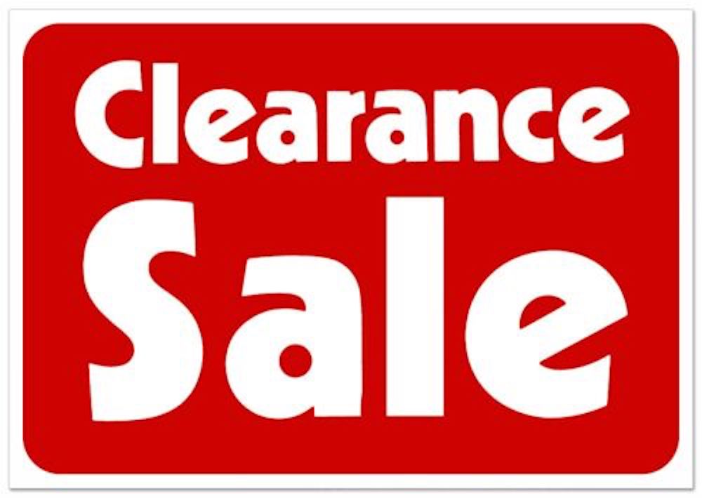 Clearance Sale at Bayside