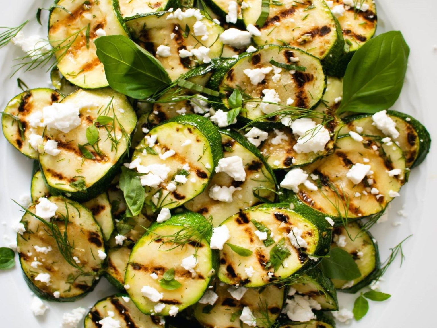 Recipe - Lemon, Herb and Zucchini Salad - BBQs Plus