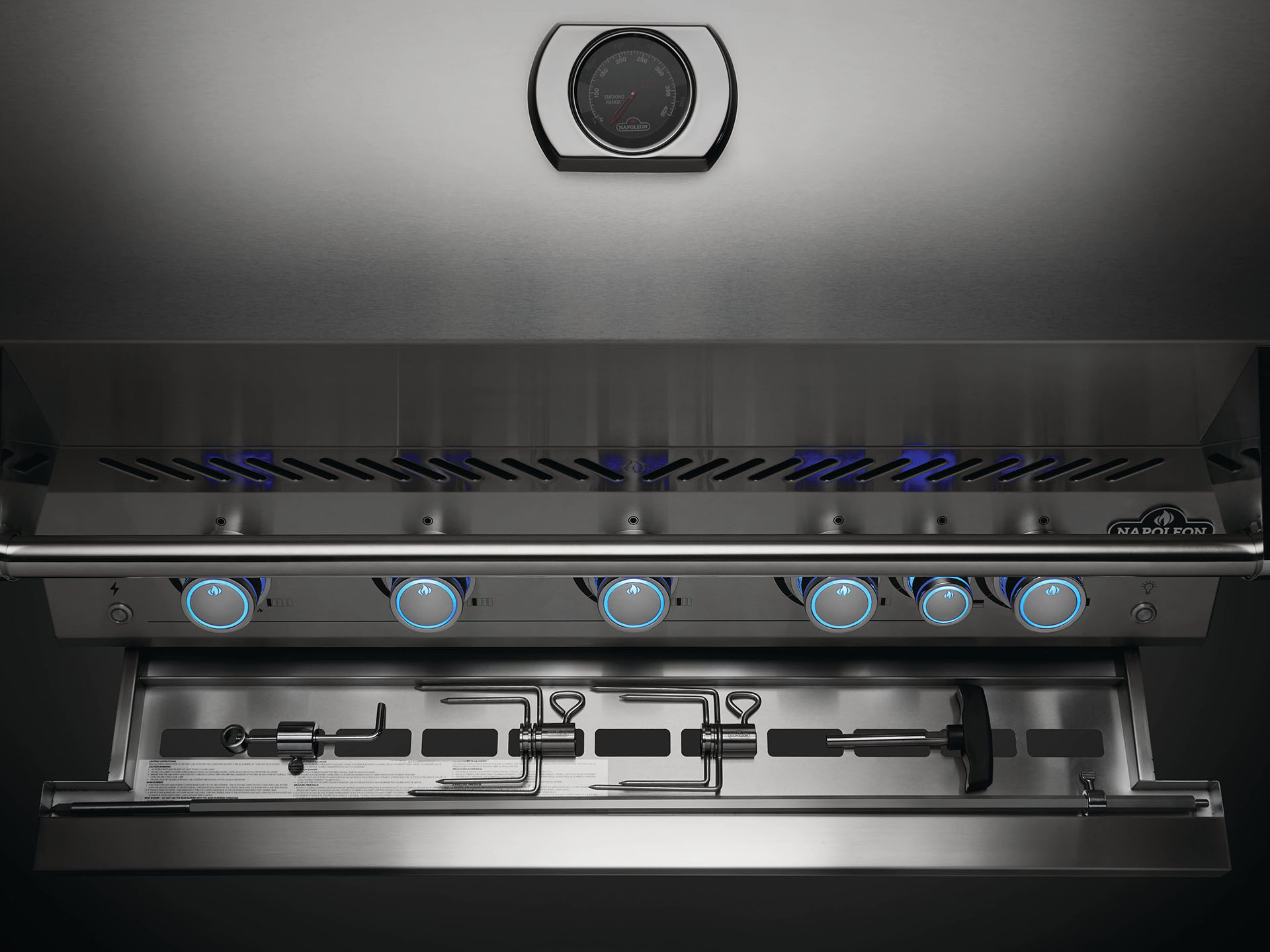 5 Burner Built-In BBQs