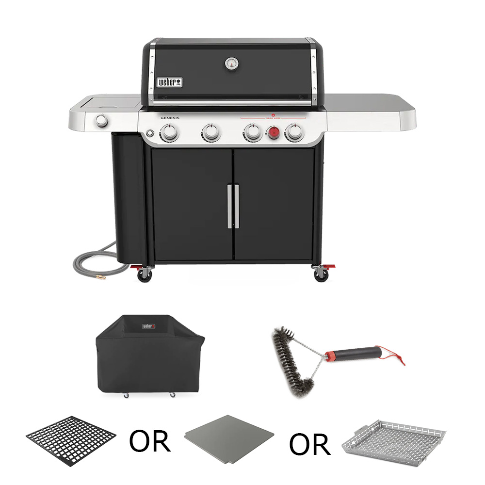 Weber Genesis SE E 435 NG BBQ Bundle Store Pickup Only BBQs Plus