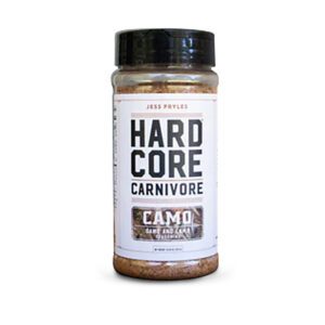 Hardcore Carnivore Camo Rub 297g