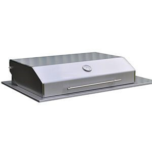 Heatlie Island Gourmet 850mm Built in BBQ With Hood