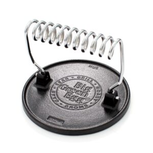Big Green Egg Cast Iron Grill Press [ $50 > Call to purchase]