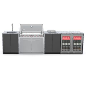 [SOLD OUT] Weber Summit S660 NG Built In Outdoor Kitchen - Ex Display [Store Pickup Only - Bayside Store Only]