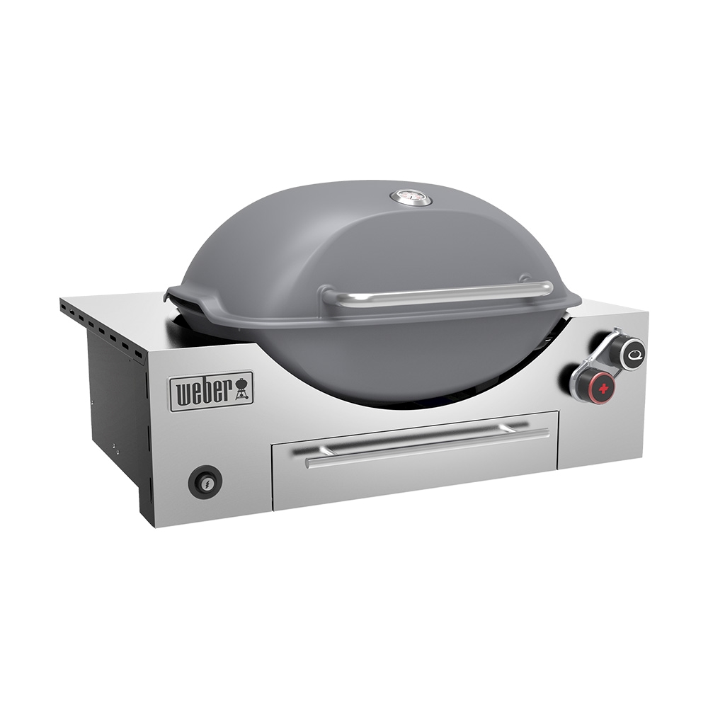 Weber Family Q3600N+ Smoke Grey Built In BBQ NG [Store Pickup Only]
