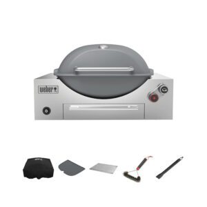 Weber Q3600N Smoke Grey LPG BBQ Bundle [Store Pickup Only]