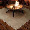 Outdoor Magic XL Fire Resistant Mat 1000mm x 1000mm