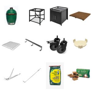 [SOLD OUT] Big Green Egg Large Modular Nest and Expansion Cabinet Bundle [Ex Floor Stock - BAYSIDE Store Only]