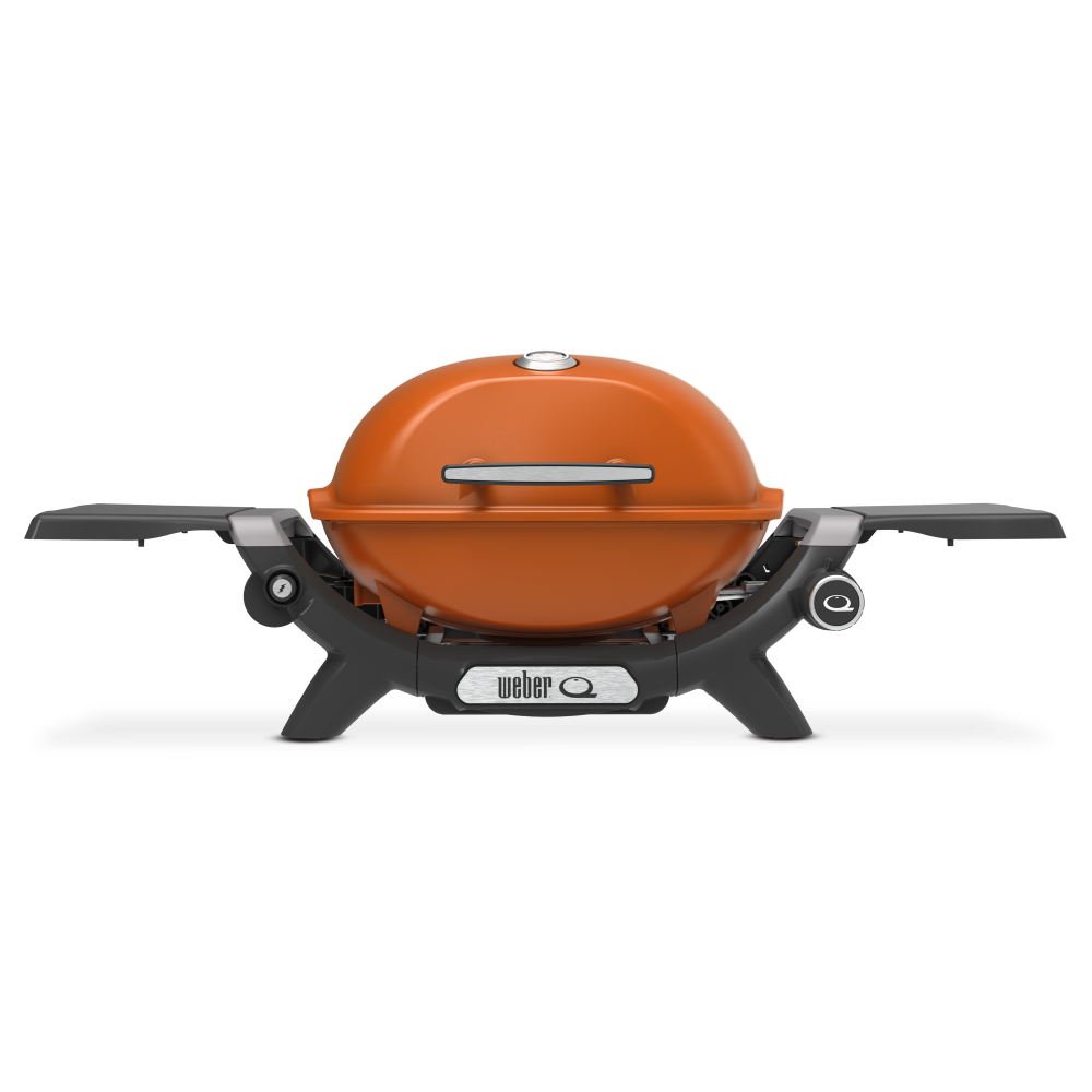 Weber-Baby Q1200N Sunset Orange LPG BBQ [Store Pickup Only] [DISCONTINUED]