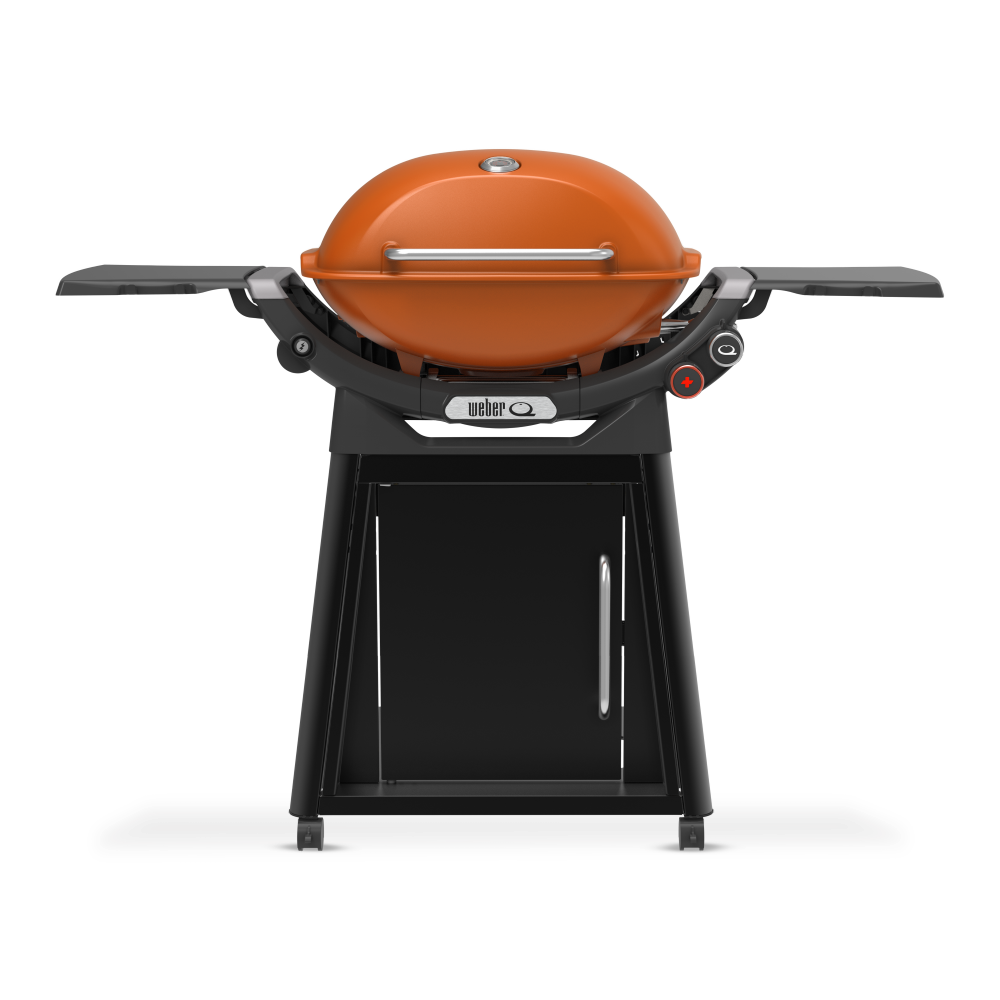 Weber Family Q3200N+ Sunset Orange LPG BBQ [Store Pickup Only]