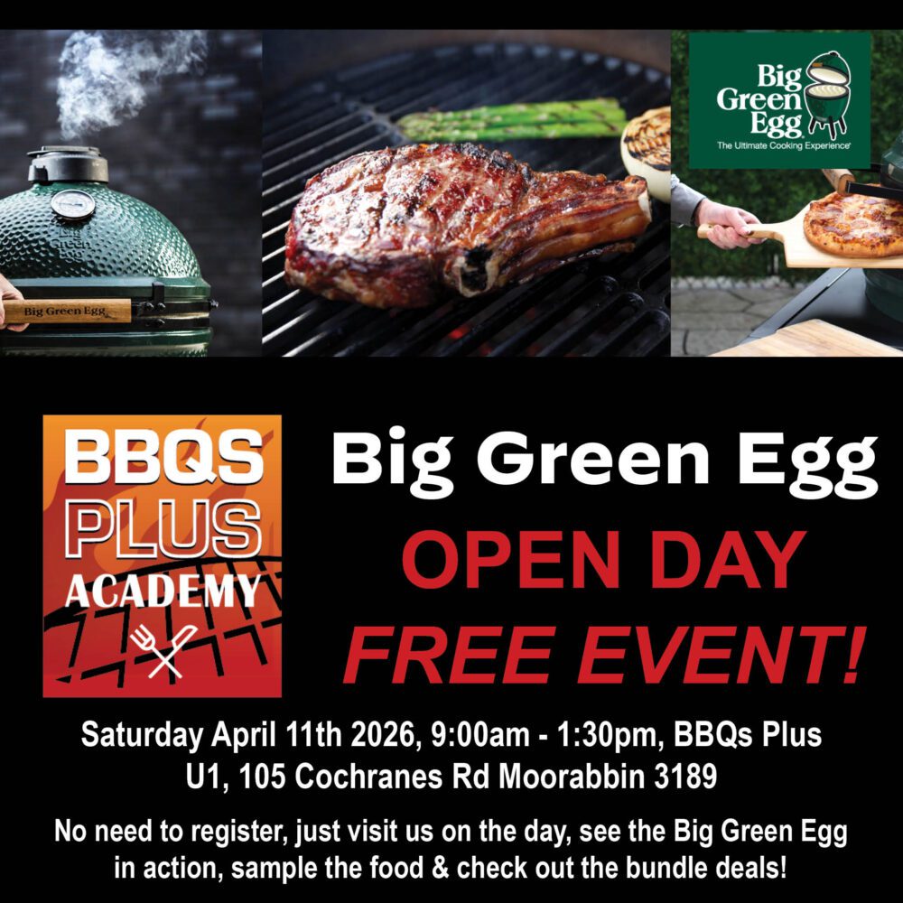 Big Green Egg Free Open Day – April 11th 2026