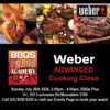 Weber Advanced Gas BBQ Cooking Class - July 26th 2026