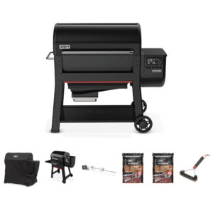 Searwood XL bundle Weber Searwood XL 600 Pellet Smoker Bundle