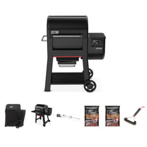 Searwood bundle Weber Searwood 600 Pellet Smoker Bundle