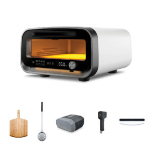 Ooni Volt 2 Polar White Electric Pizza Oven Bundle 1 [Store Pickup Only]
