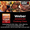 Advanced Weber BBQ class socials 23.8.26 Weber Advanced Gas BBQ Cooking Class - August 23rd 2026